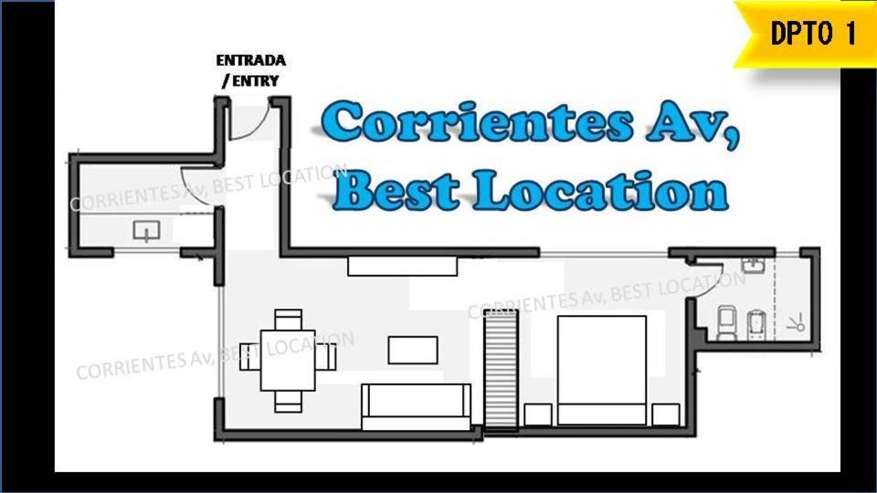 Corrientes Av, Best Location Ciudad Autónoma de Ciudad Autónoma de Buenos Aires Exterior foto